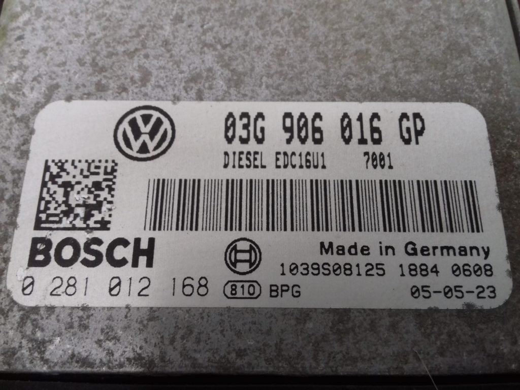 ECU Calculator Motor VW Caddy 2.0 SDI, 0