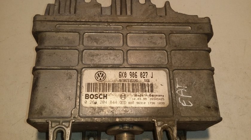 ECU Calculator motor VW CADDY 6K0906027J 0261204844