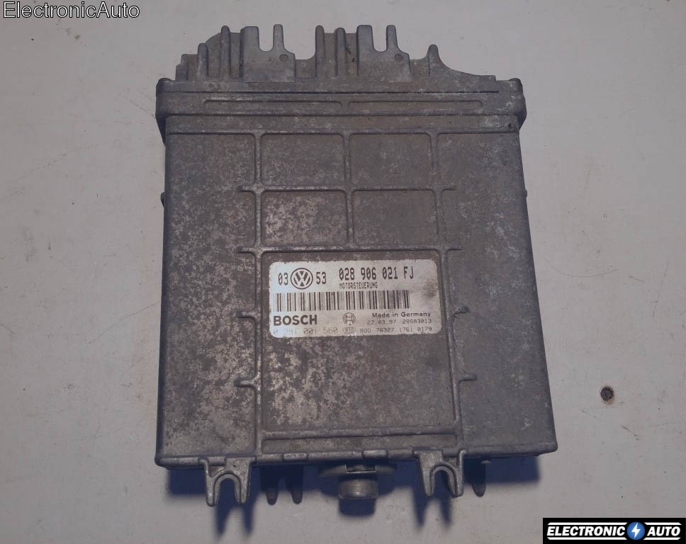 ECU Calculator motor VW CADDY GOLF 1.9 SDI 028906021FJ 0281001560