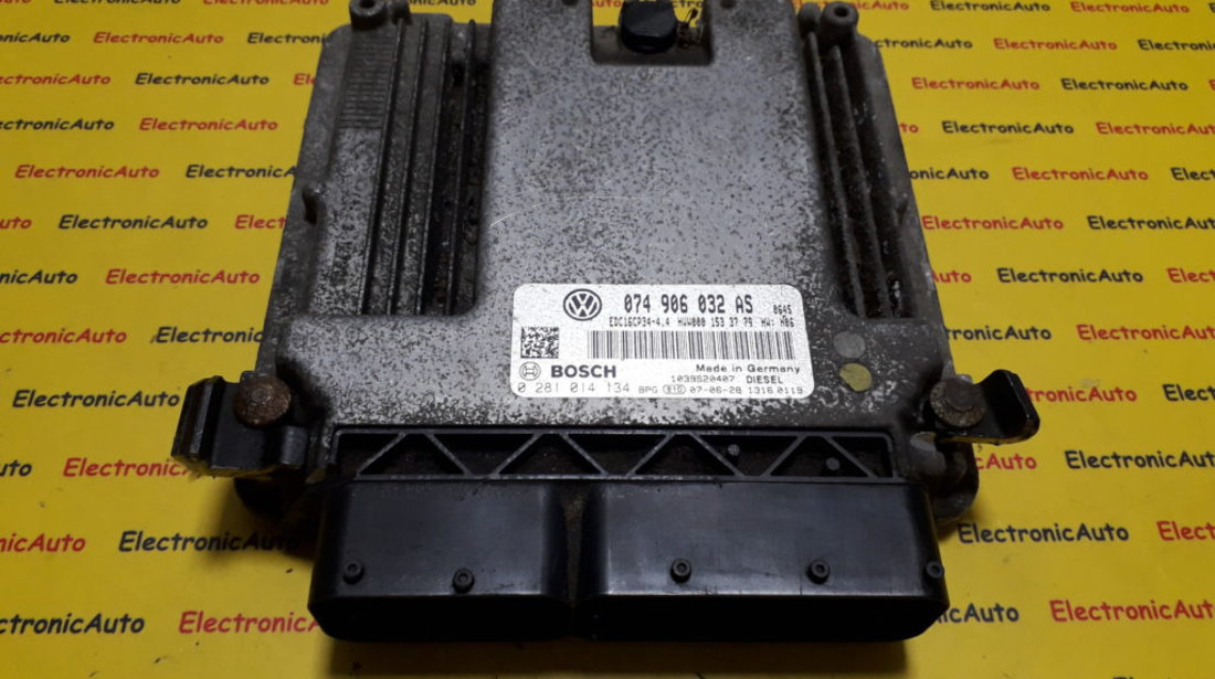 ECU Calculator motor VW Crafter 2.5 tdi 0281014134, 074906032AS