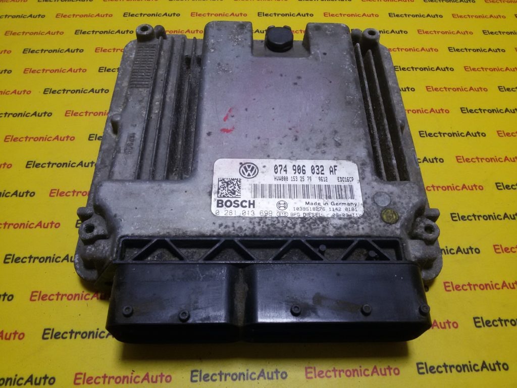 ECU Calculator motor VW Crafter 2.5 tdi, 0281013699, 074906032AF,