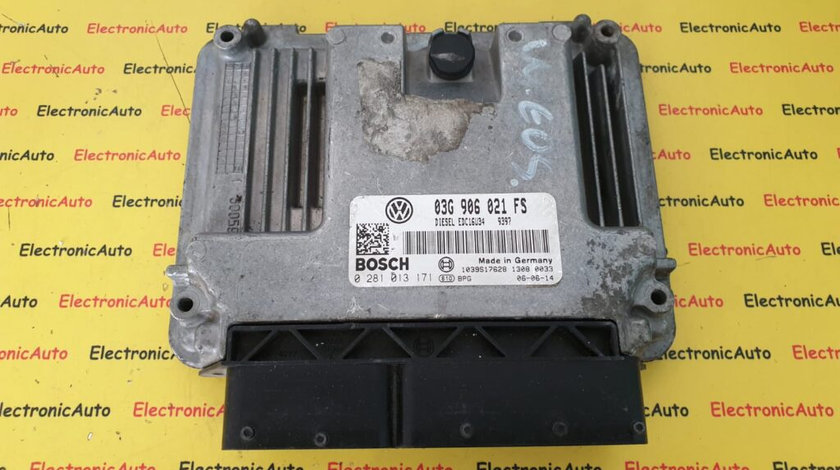 ECU Calculator Motor VW Eos 2.0TDi, 0281013171, 03G906021FS, EDC16U34