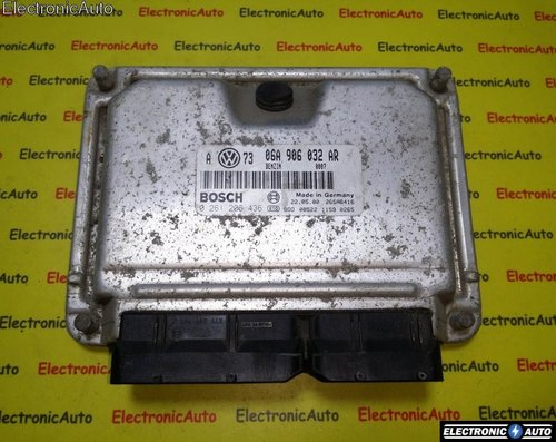 ECU Calculator motor VW Golf 1.8T ARZ 0261206436 06A906032AR