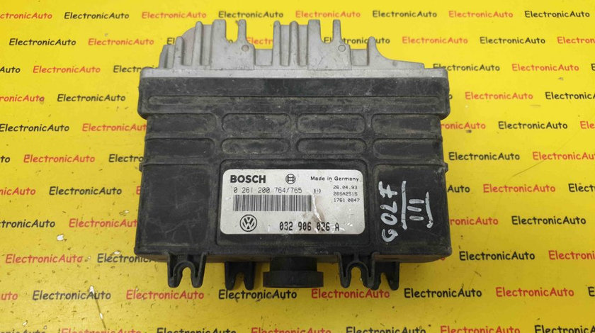 ECU Calculator Motor VW Golf 2 1.4, 0261200764/765, 032906026A