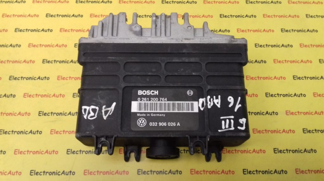 ECU Calculator motor VW Golf 2 1.4 032906026A 0261200764