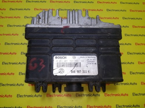 ECU Calculator motor Vw Golf 3 0261203182/183