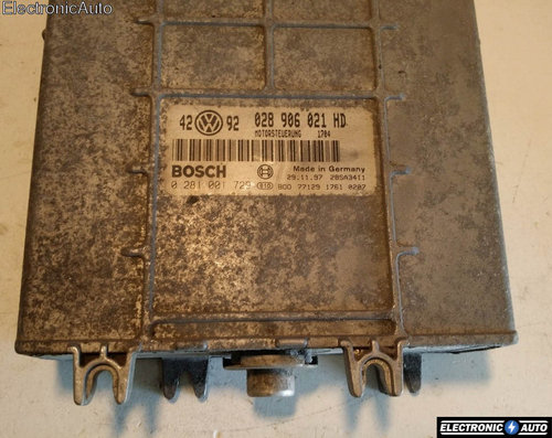 ECU Calculator motor VW Golf 3, 028906021HD, 0281001729,
