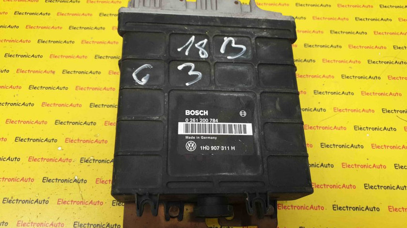 ECU Calculator Motor VW Golf 3 1.8, 0261200784, 1HO907311H