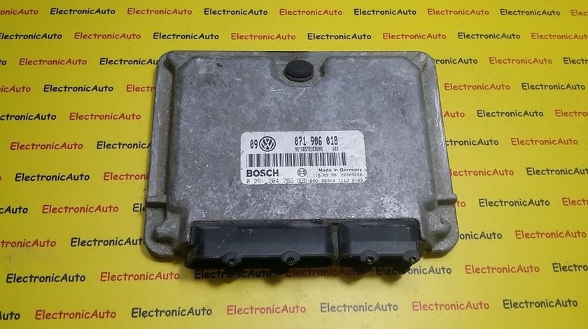 ECU Calculator motor Vw Golf 4 0261204753, 071906018