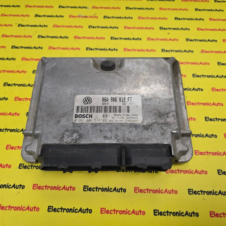 ECU Calculator motor VW Golf 4, 06A906018FT, 0261206514,
