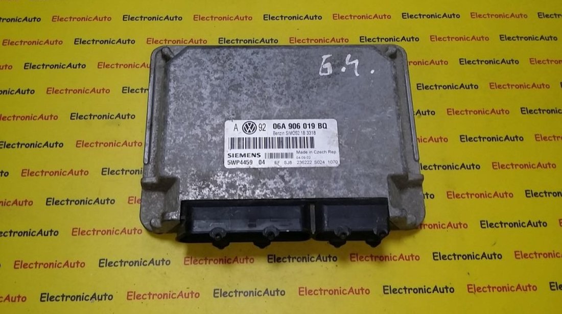 ECU Calculator motor Vw Golf 4 06A906019BQ, 5WP445904