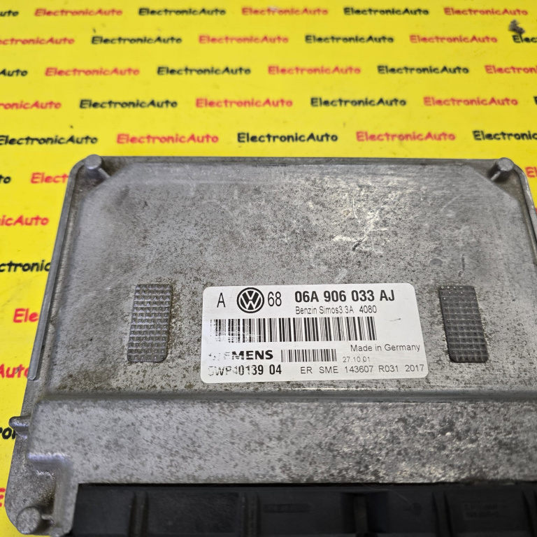 ECU Calculator motor VW GOLF 4, 06A906033AJ, 5WP4013904,