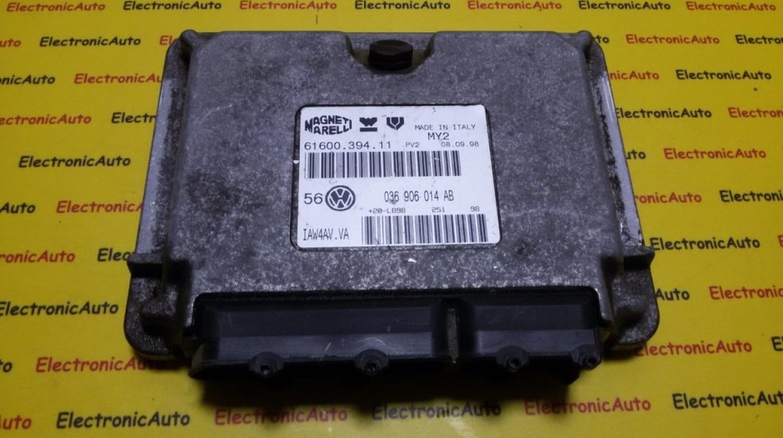 ECU Calculator motor Vw Golf 4 6160039411, 036906014AB