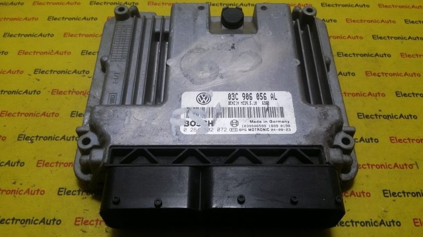 ECU Calculator motor VW Golf 5, 0261S02072, 03C906056AL,