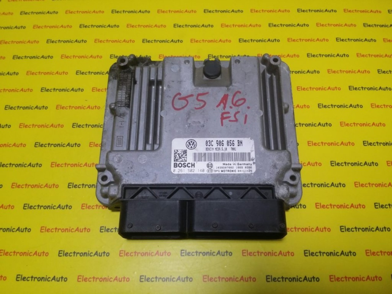 ECU Calculator Motor VW Golf 5, 03C906056BN, 0261S02140