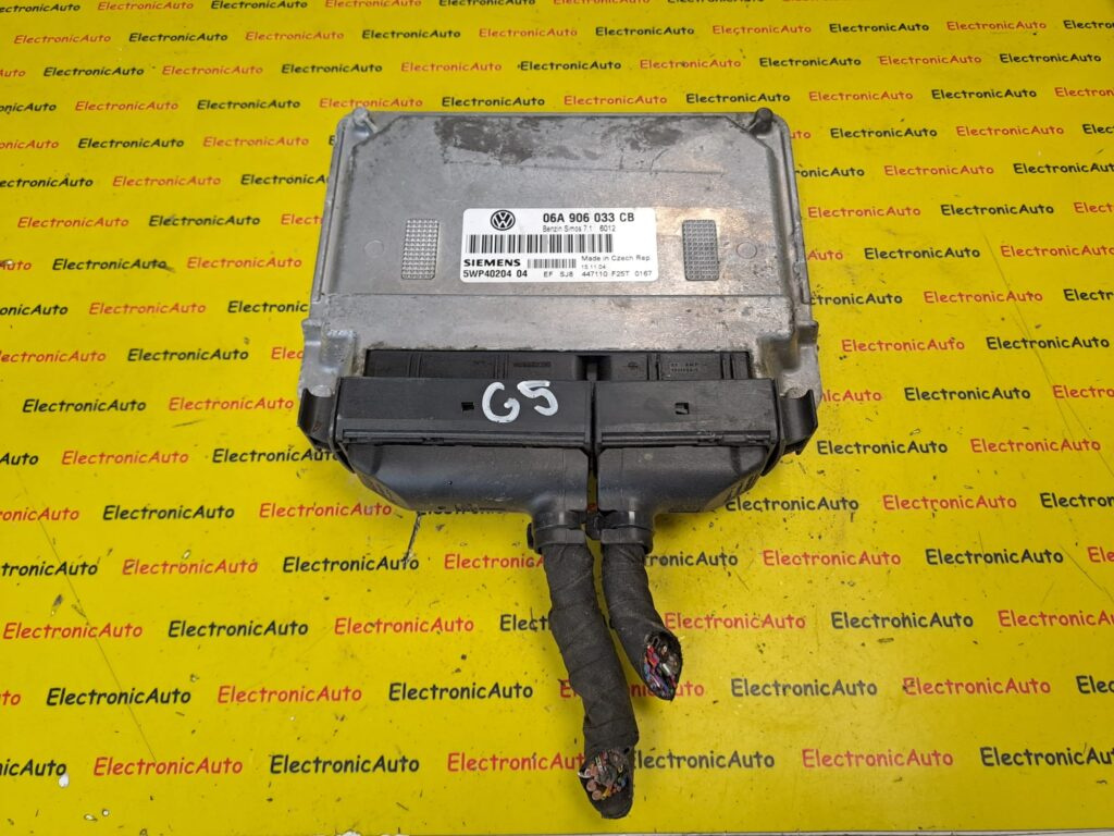 ECU Calculator motor VW GOLF 5, 06A906033CB, 5WP4020404,