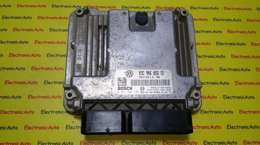 ECU Calculator motor Vw Golf 5 1.6FSI 0261S02185, 03C906056CK