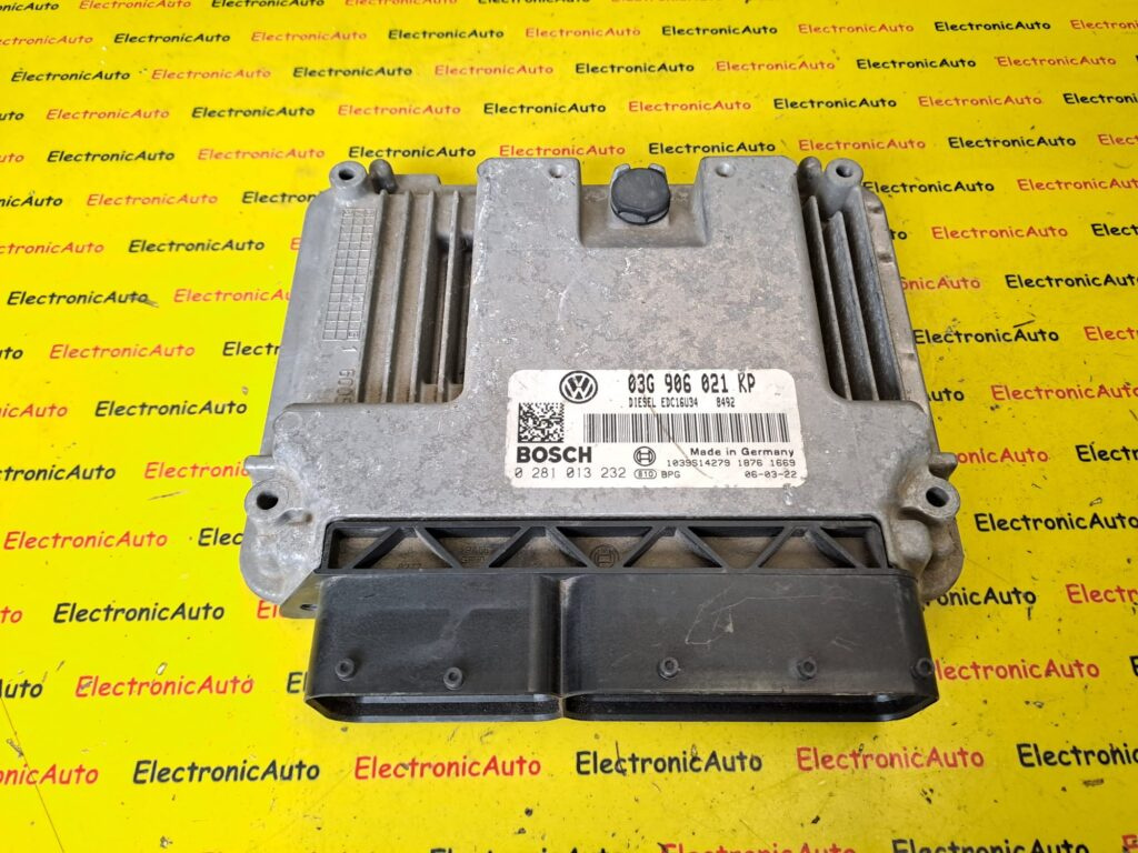 ECU Calculator motor VW GOLF 5, SEAT TOLEDO 03G906021KP, 0281013232,