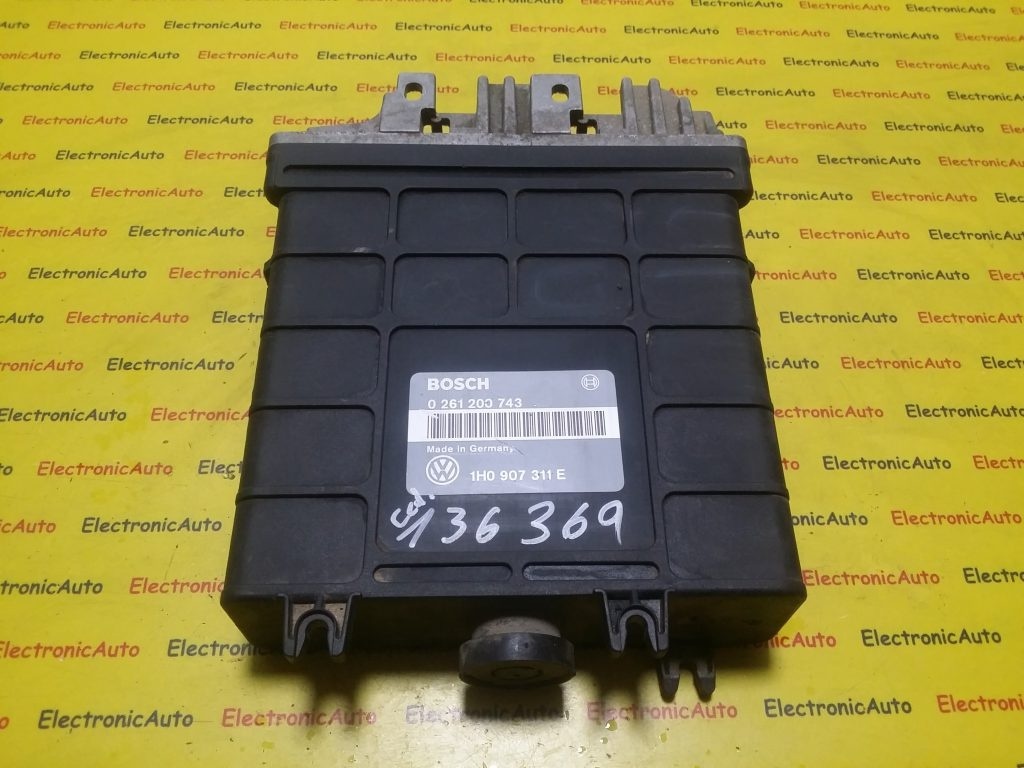 ECU Calculator motor VW Golf3 0261200743, 1H0907311E