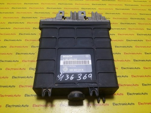 ECU Calculator motor VW Golf3 0261200743, 1H0907311E