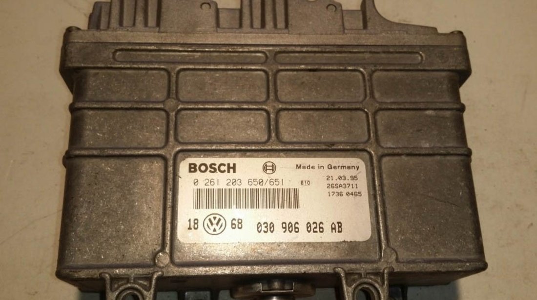 ECU Calculator motor VW Golf3 1.4 030906026AB 0261203650/651