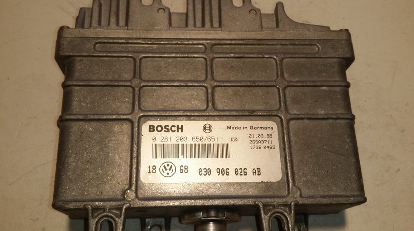 ECU Calculator motor VW Golf3 1.4 030906026AB 0261203650/651