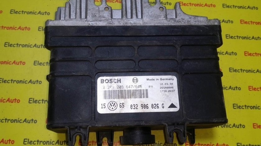 ECU Calculator motor VW Golf3 1.6 0261203647/648