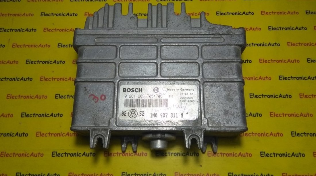 ECU Calculator motor VW Golf3 1.8 0261203705/706, 1H0907311N