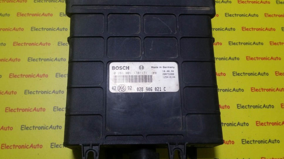 ECU Calculator motor VW Golf3 1.9 tdi 028906021C 0281001170/171