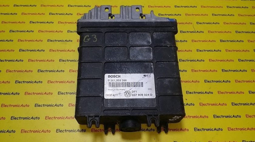 ECU Calculator motor VW Golf3 2.0 0261203266, 037906024D