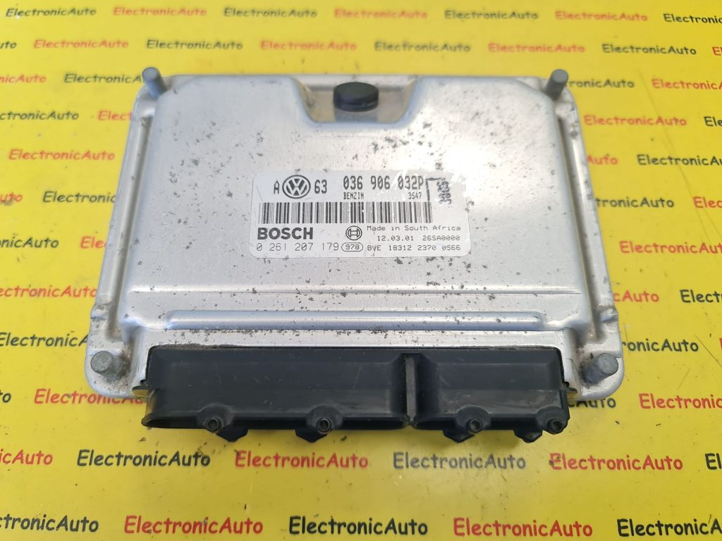 ECU Calculator motor VW Golf4, 0261207179, 036906032P,