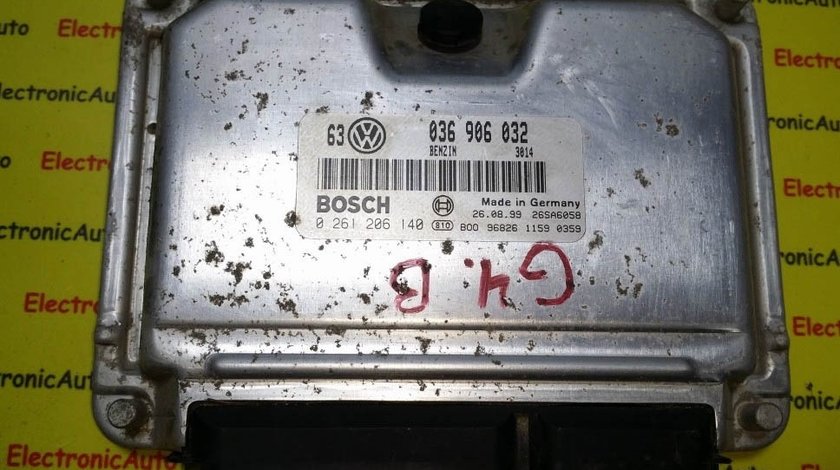 ECU Calculator motor VW Golf4 1.4 0261206140 036906032