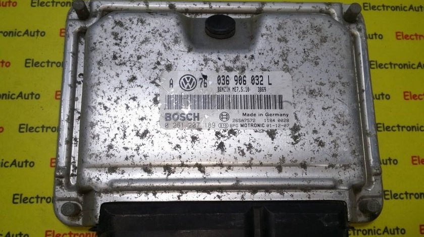 ECU Calculator motor VW Golf4 1.4 0261207189, 036906032L