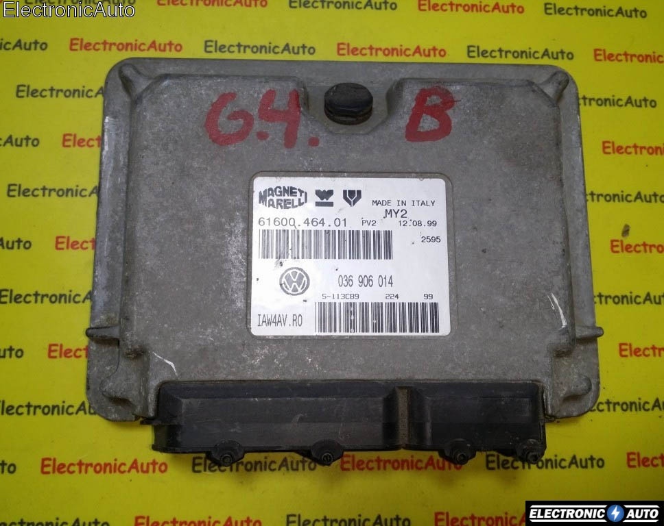 ECU Calculator motor VW Golf4 1.4 036906014