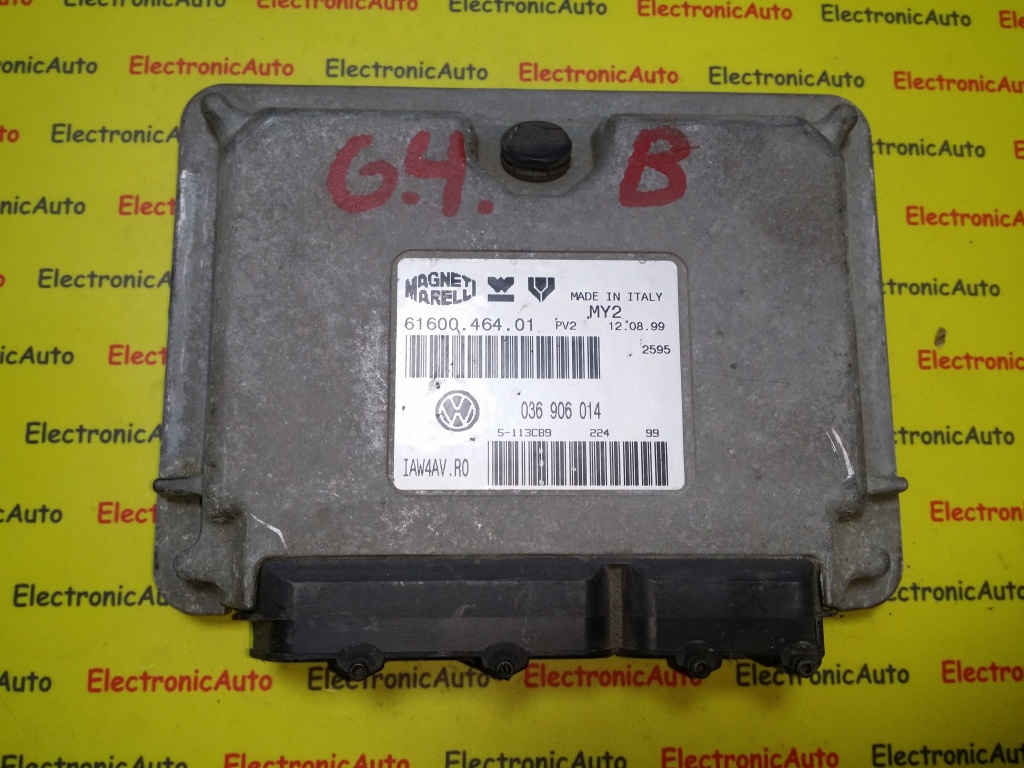 ECU Calculator motor VW Golf4 1.4 036906014
