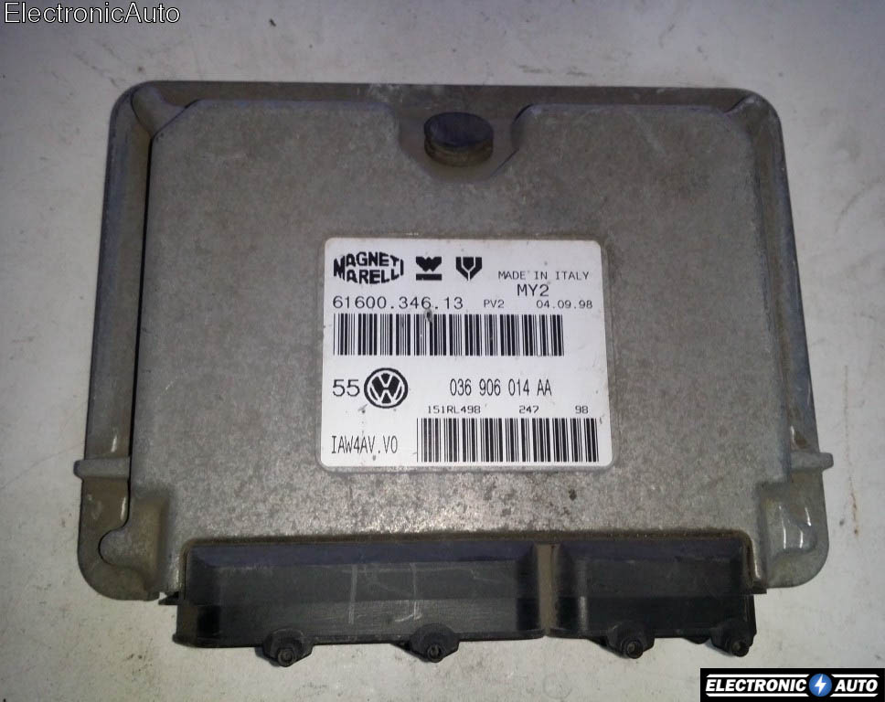 ECU Calculator motor VW Golf4 1.4, 036906014AA, 6160034613, IAW4AVV0,