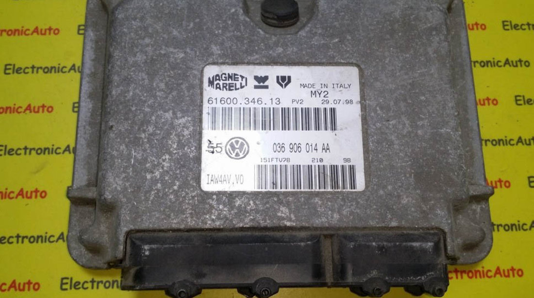ECU Calculator motor VW Golf4 1.4 036906014AA, IAW4AVVO
