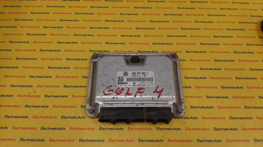 ECU Calculator motor VW Golf4 1.4 036997032K, 0261201412