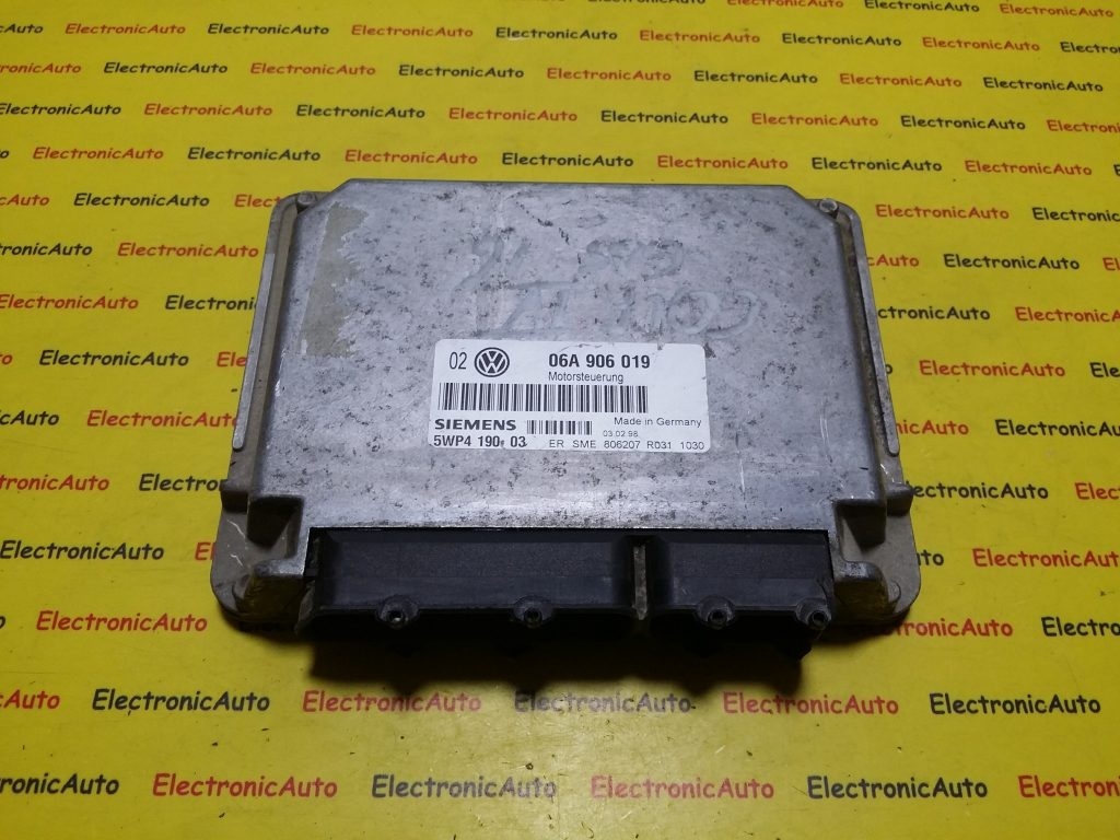ECU Calculator motor VW Golf4 1.6 06A906019, 5WP419003