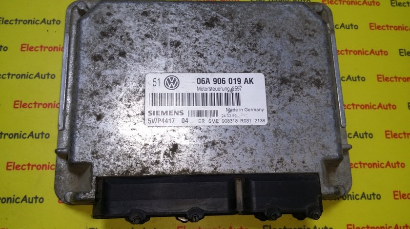 ECU Calculator motor VW Golf4 1.6 06A906019AK AKL