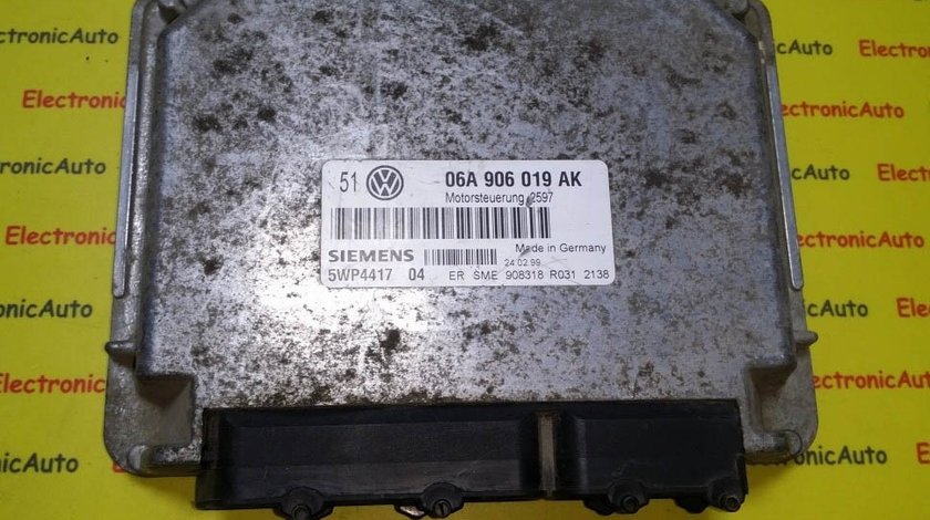 ECU Calculator Motor Vw Golf4 1.6, 06A906019AK, 5WP441704