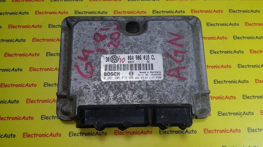 ECU Calculator motor VW Golf4 1.8 0261206076, 06A906018CL