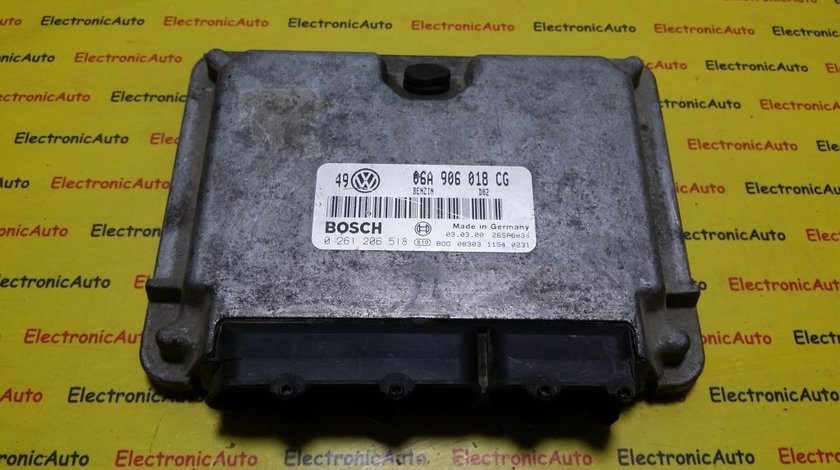 ECU Calculator motor VW Golf4 1.8T 0261206518, 06A906018CG