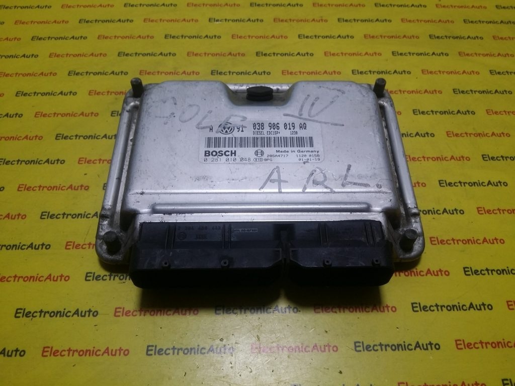 ECU Calculator motor VW Golf4 1.9 tdi 0281010048, 038906019AQ