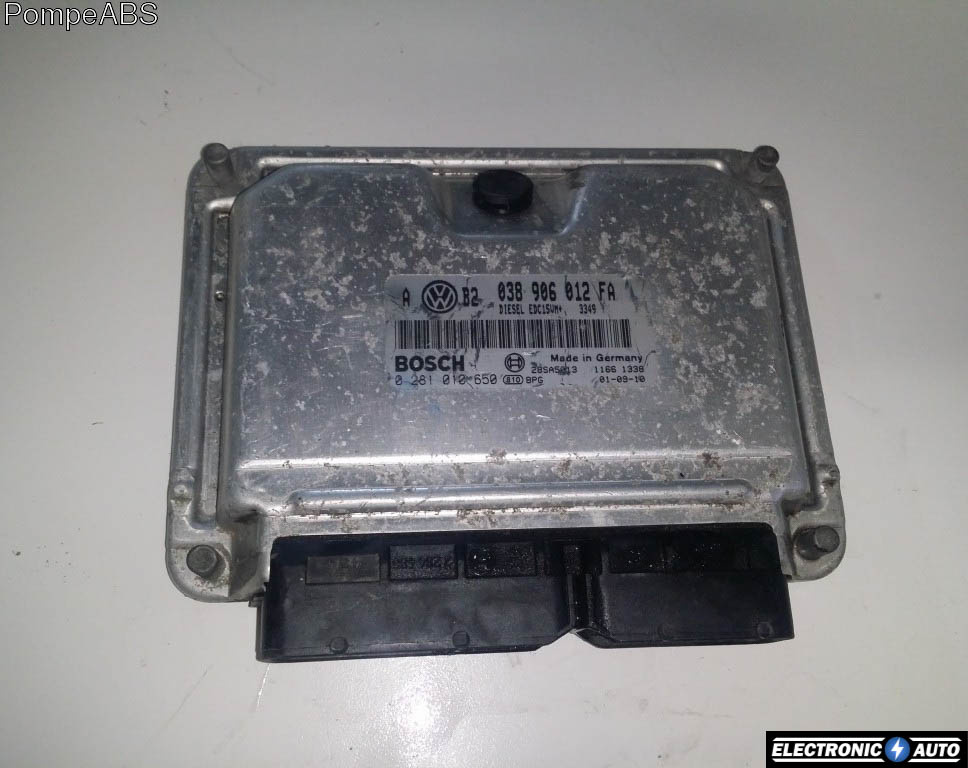 ECU Calculator motor VW Golf4 1.9 tdi 0281010650, 038906012FA