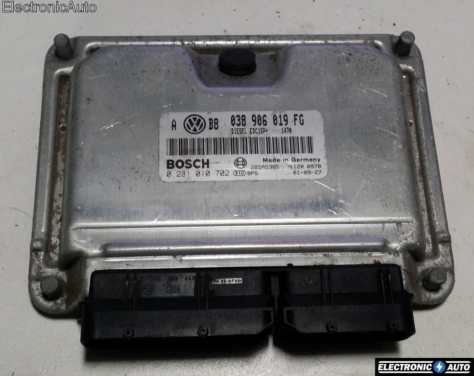 ECU Calculator motor VW Golf4 1.9 tdi 0281010702 038906019FG