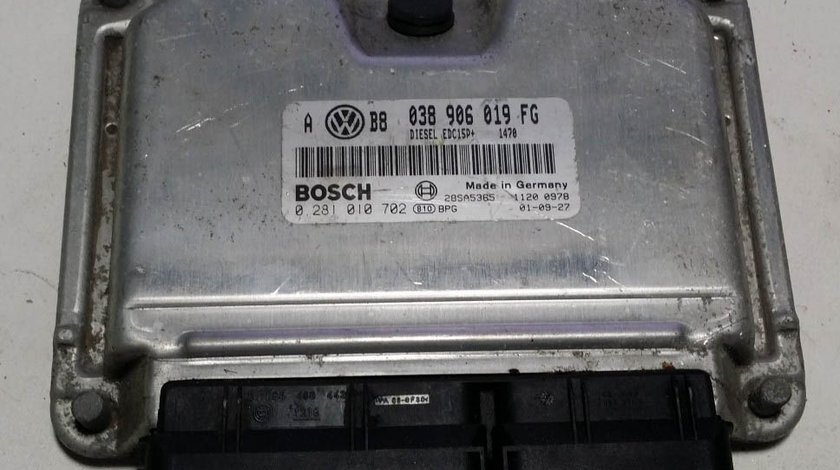 ECU Calculator motor VW Golf4 1.9 tdi 0281010702 038906019FG