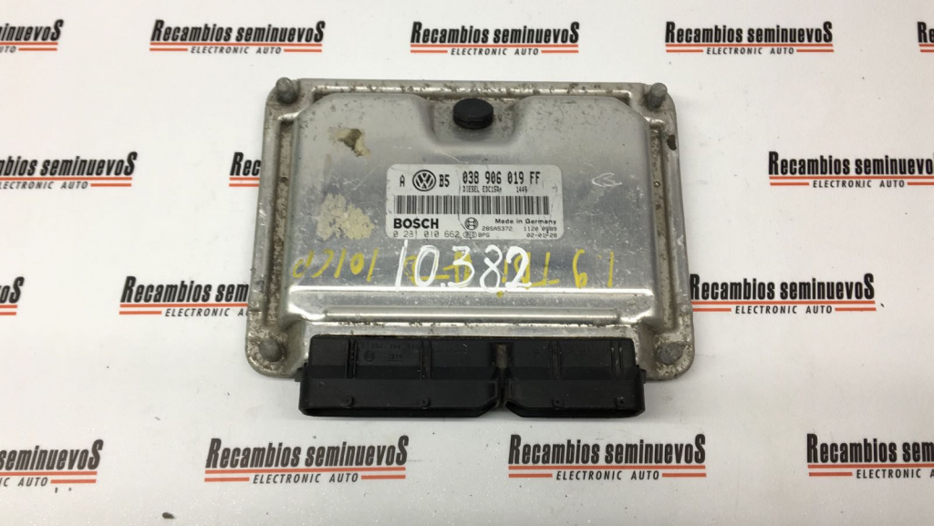 ECU Calculator motor VW Golf4 1.9 tdi 038906019FF, 0281010662, EDC15P+,