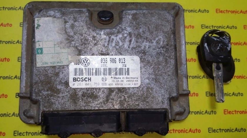 ECU Calculator motor VW Golf4 1.9SDI 0281001759