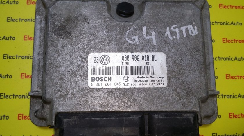 ECU Calculator motor VW Golf4 1.9TDI 0281001845 EDC15V AGR